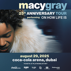Macy Gray Live at Coca-Cola Arena in Dubai Concerts