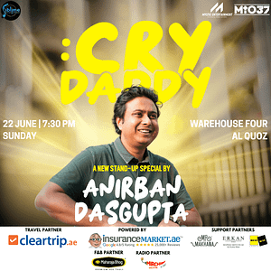 Anirban Dasgupta Live in Dubai Comedy Events