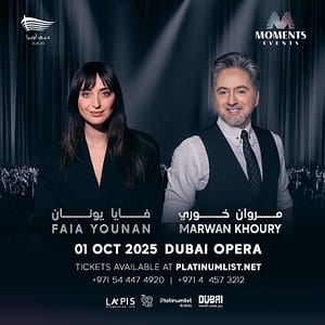 Marwan Khoury & Faia Younan in Dubai Concerts