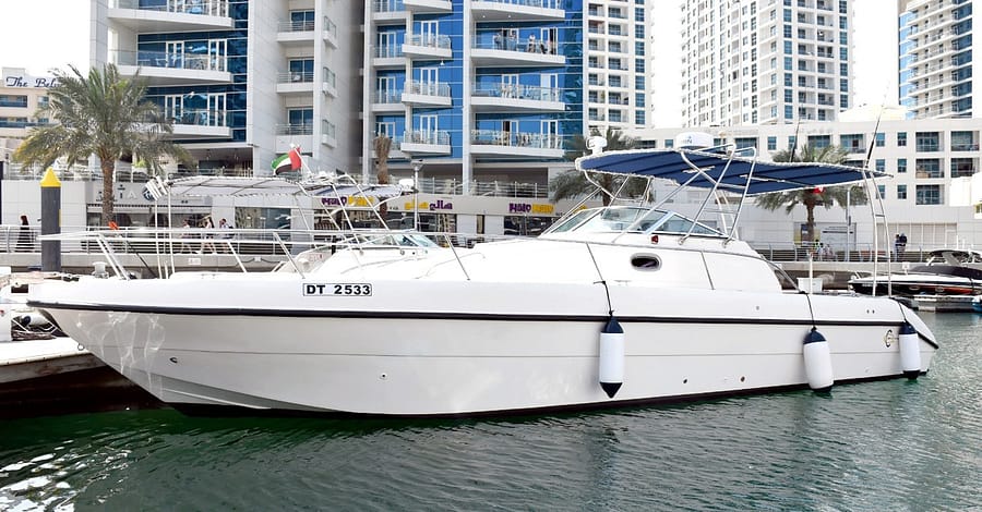 Marina Yacht Tour For Up To 8 On A 30ft Yacht/Up To 10 On A 35ft Yacht Dubai