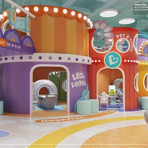 Leo and Loona Kids Park and Restaurant Dalma Mall Experiences