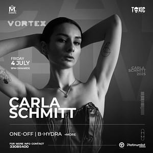 Vortex Ft. Carla Schmitt at Toxic