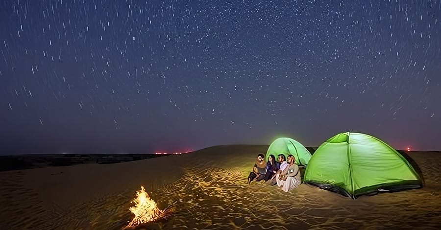 Overnight Central/Home Or Hotel Pick Up Desert Safari Dinner And More Abu Dhabi