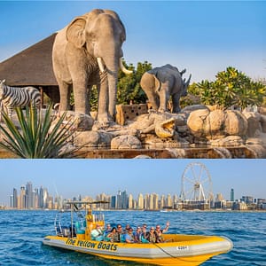 99 Minutes Premium Boat Tour + FREE Emirates Park Zoo - Combo Attractions Special Offers