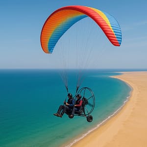 Paragliding Along the Sea Outdoor Attractions