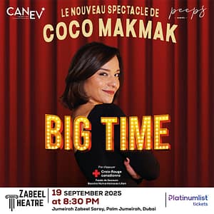 Big Time Comedy by Coco Makmak at Zabeel Theatre
