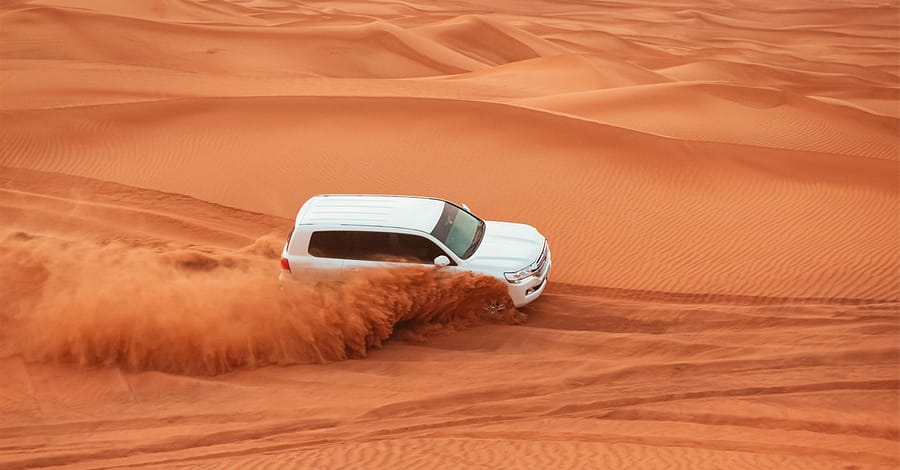 Self-Drive Evening Desert Safari Sharjah & N. Emirates