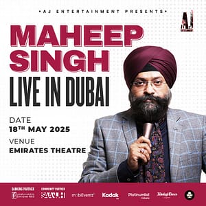 Maheep Singh live in Dubai Comedy Events