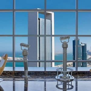 Etihad Tower Observation Deck Admission + Food & Beverage Packages at Etihad Towers