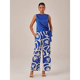 Navy Print Vacation Set