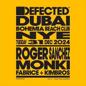 Defected  Bohemia at Five Palm Jumeirah.