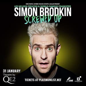 Simon Brodkin at Theatre by QE2 in Dubai  Theatre by QE2