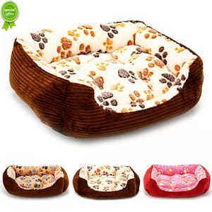 New Pet Products Dog Beds Mats For Small Medium Large Dogs Puppy Cat Bed House Winter Dog Bed Sofa Kennels House Bench Dogs Blankets Pet Supplies