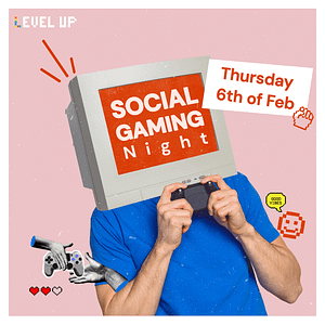 Social Gaming Night in Riyadh  Level up - social hub