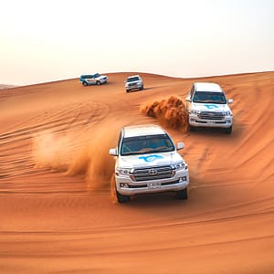 Premium Red Dunes Safari with Camel Ride & 3 Cuisines at Al Khayma Camp Desert safaris