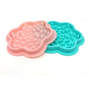 Silicone Pet Licking Pad Cat and Dog Slow Food Non-slip Placemat Pet Bowl CW2219 Huan Le Yang Guang Pet Supplies