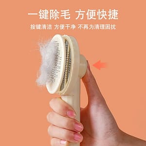 NEW Grooming Pet Hair Remover Brush Cat Dogs Hair Comb Removes Comb Short Massager Pet Goods For Cats Dog Brush Accessories Supplies Pet Supplies