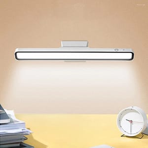 Hanging Magnetic Led Table Lamp Chargeable Stepless Dimming Desk Lamps Lamp LED Cabinet Closet Wardrobe Night Light 0711 Home  Garden