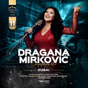 Dragana Mirkovic Live Concert in Dubai  Troy