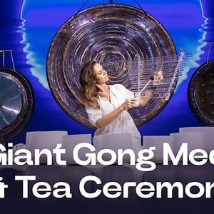 ToDA - Giant Gong Meditation & Tea Ceremony - Theatre of Digital Art - Image 2