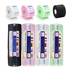 1PC Barber Neck Paper Disposable Muffler Paper Salon Adjustable Hairdressing Collar Covering Multifunction Hairdresser Accessor Hair Products