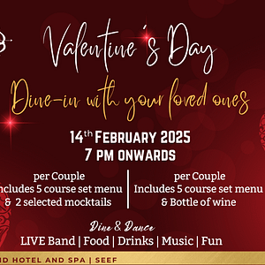 Valentine's Day at Tantan - Ramee Grand Hotel - Valentine's Day Recommendations - Image 2