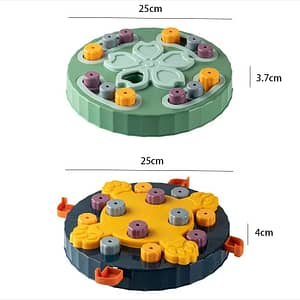 NEW Dog Puzzle Toys Slow Feeder Interactive Increase Puppy IQ Food Dispenser Slowly Eating NonSlip Bowl Pet Cat Dogs Training Game Pet Supplies