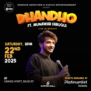 Dhandho Ft. Munawar Faruqui Live in Grand Hyatt in Muscat  Grand Hyatt Muscat