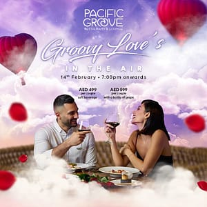 Valentine's Day-Love is in the air  Pacific Groove Restaurant & Lounge