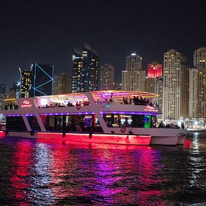 Dubai Marina Dinner Cruise with Live Music & Open Bar - Boat Tours and Cruises - Image 2