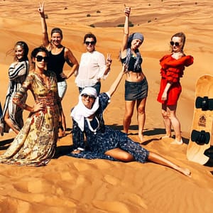 Abu Dhabi Desert Safari W/ Central/Home Or Hotel Pickup