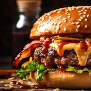 All Week - Choice Of Any Burger And House Beverage For 1