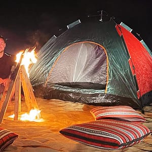 Over Night Stay In Desert With Dinner Or Breakfast For 1