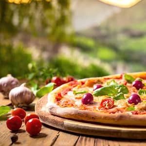 Two Starters With Optional Any Pizza