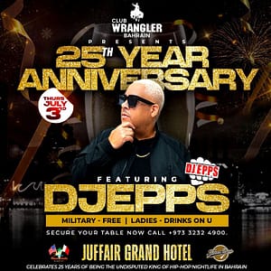 25th Year Anniversary at Juffair Grand Hotel Concerts