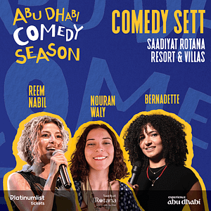 Comedy Sett in Abu Dhabi Comedy Events