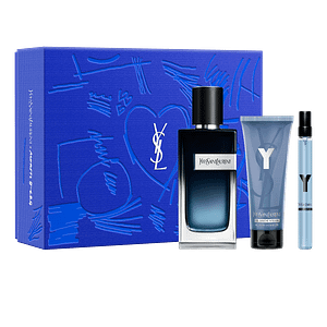 Y Eau De Parfum 100ml & 10ml & Y Shower Gel 50ml Bundle - YSL Beauty