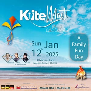 Kite Masti in Al Mamzar Park  Nouras Beach