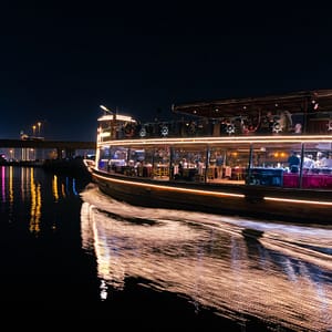 Luxury Canal Dhow Cruise  AL FARIS DHOW