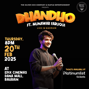 Munawar Faruqui Live in Bahrain  EPIX Cinemas