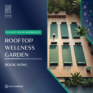 Rooftop Wellness Garden at KAFD  KAFD | Building 2.12