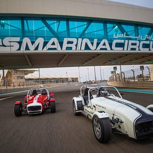 Yas Marina Circuit Passenger Ride - Caterham Seven 360  Yas Marina Circuit - Yas Island - Abu Dhabi