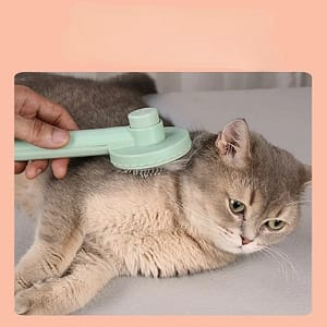 NEW Cat Brush Pet Comb Self Cleaning Slicker Brush Remove Hair Grooming Brush Pet Dematting Comb Beauty Slicker Dog Comb Cepillo Pet Supplies