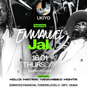 Emmanuel Jal Live at Ukiyo in Dubai  Ukiyo Club Dubai