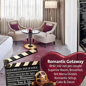 Romantic Getaway Room Package at Mövenpick Hotel Bahrain - Valentine's Day Recommendations - Image 2