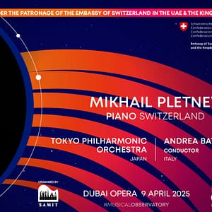 InClassica International Music Festival Presents Legendary Piano Genius - Mikhail Pletnev at Dubai Opera - Classical Events - Image 2