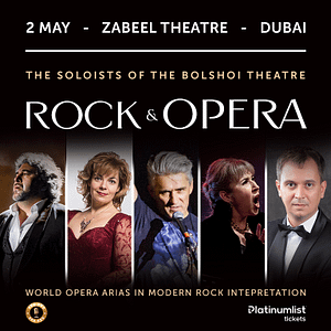 ROCK & OPERA / РОК И ОПЕРА at Zabeel Theatre in Dubai Concerts