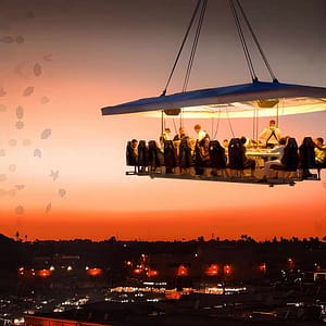 Dinner in the Sky Marrakech at Al Maaden Golf Marrakech
