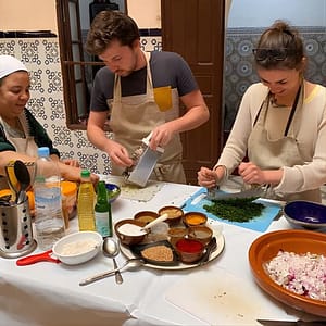 Half-Day Cooking Class with Local Chef Laila in Marrakech at Hammam Ziani