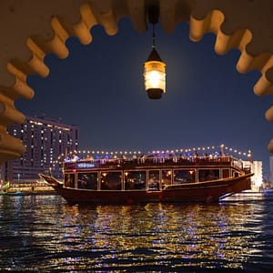 Dubai Creek Luxury Dinner Dhow Cruise  Al Seef